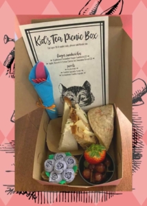 Kid's Tea Picnic Box | The Mad Hatter Restaurant and Tea House