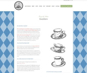 FAQ | The Mad Hatter House of Curiosities and Tea Parlour