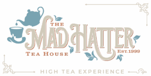 The Mad Hatter Tea House logo